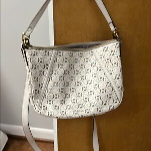 *3 set! Fossil White Crossbody Bag Elegance w/ 2 matching wallets - NEW